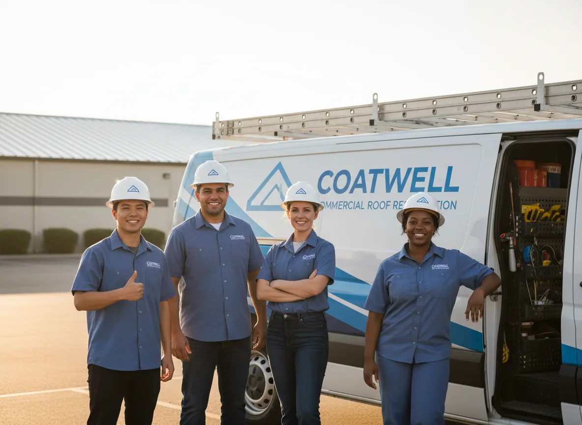 Commercial roof coating company in Morris, GA